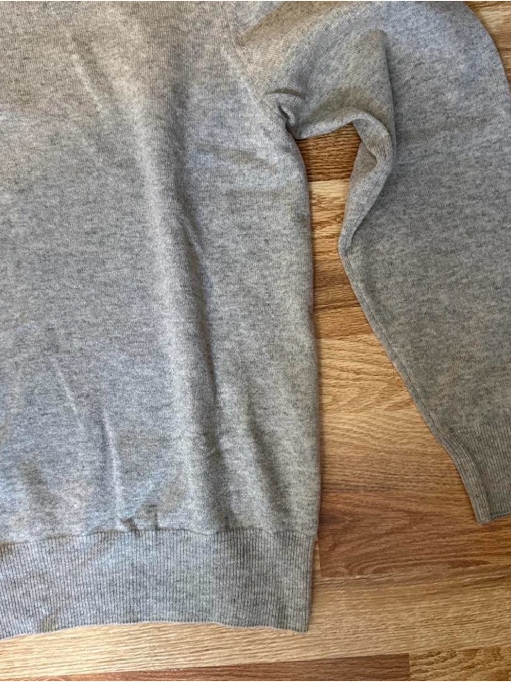 Cruciani Men's Light Gray Quarter-Zip Sweater - Picture 4 of 8